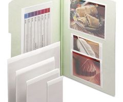 Smead Self-Adhesive Poly Pockets Top Load 4 1/16  Clear  100/Box 68123