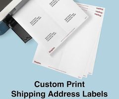 Staples lASER/ink  Shipping Labels 3 1/3" x 4" White  6 Labels/Sheet