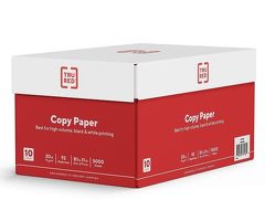 TRU RED  8.5"  X 11" COPY  PAPER  . 500 SHEETS