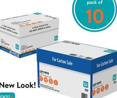 PEN+GEAR  COPY PAPER 8.5"  X 11"  92 BRIGHT  WHITE , 20Lbs., 10  Ream Case