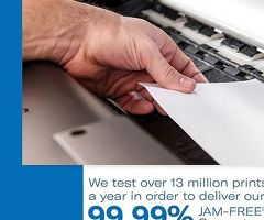 Hammermill Copy Plus 8.5" x 11" Copy Paper, 20 lbs., 92 Brightness, 5000 Sheets/Carton (105007)