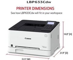 Canon imageCLASS LBP633Cdw Wireless Color Laser Printer (5159C002)
