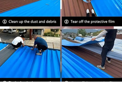 Large Waterproof Membrane, 19.68In Width - Rust Proof Renovation, Can Repair And Cover Roof Leaks in