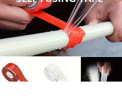 High-Pressure & High-Temperature Resistant Self-Adhesive Silicone Tape for Water Pipes - Flexibl
