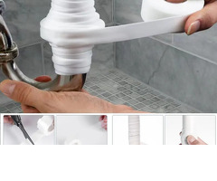 High-Pressure & High-Temperature Resistant Self-Adhesive Silicone Tape for Water Pipes - Flexibl