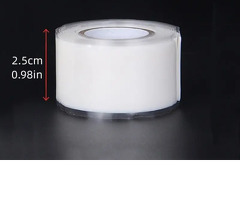 High-Pressure & High-Temperature Resistant Self-Adhesive Silicone Tape for Water Pipes - Flexibl